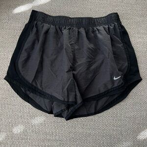 Nike Women's Charcoal Gray Running Shorts